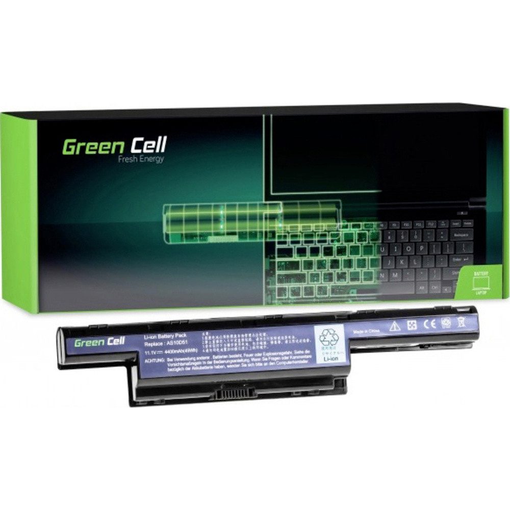 Green Cell Green Cell Notebook-Akku 11.1 V 4400 mAh Acer Laptop-Akku 4400 mAh