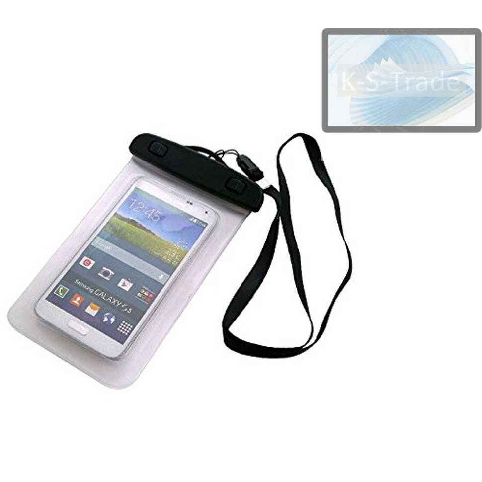 K-S-Trade Handyhülle für Doogee U11, Schutz Hülle Handy Hülle Beach Bag wasserdicht 16cm x 10cm