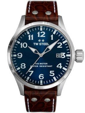 TW Steel Quarzuhr TW-Steel VS101 Volante Herrenuhr 45mm 10ATM