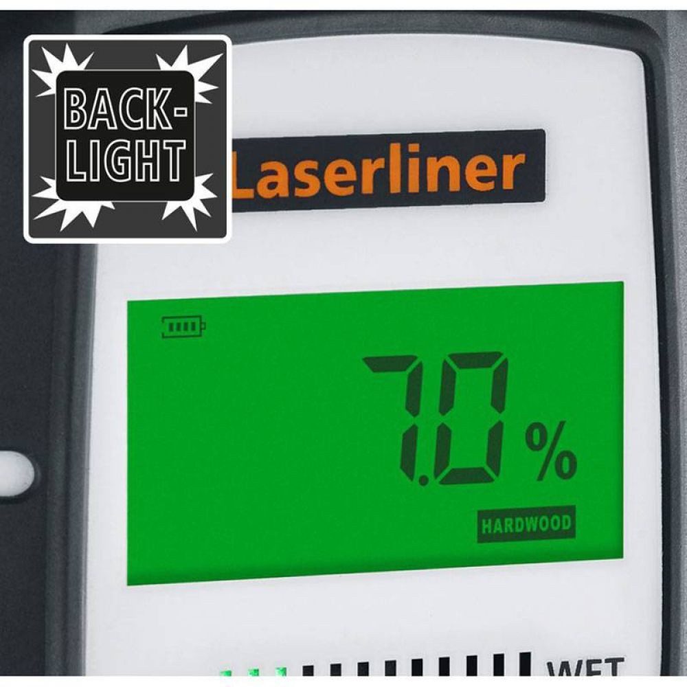LASERLINER Laserwasserwaage Laserliner MoistureFinder Compact Materialfeuchtemessgerät