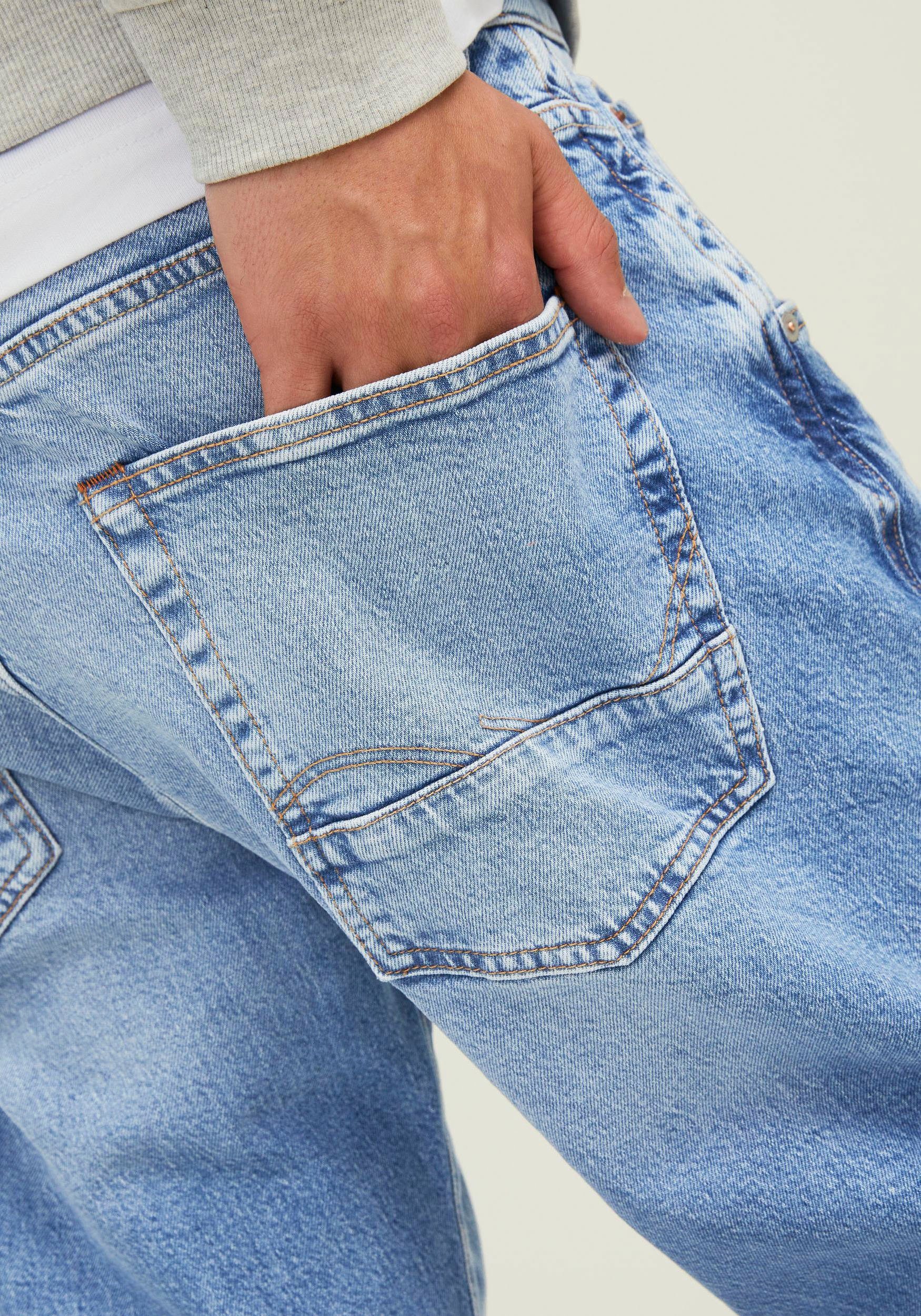 Jack & Jones 5-Pocket-Jeans JJ CROPPED JJLEEN JJIFRANK C