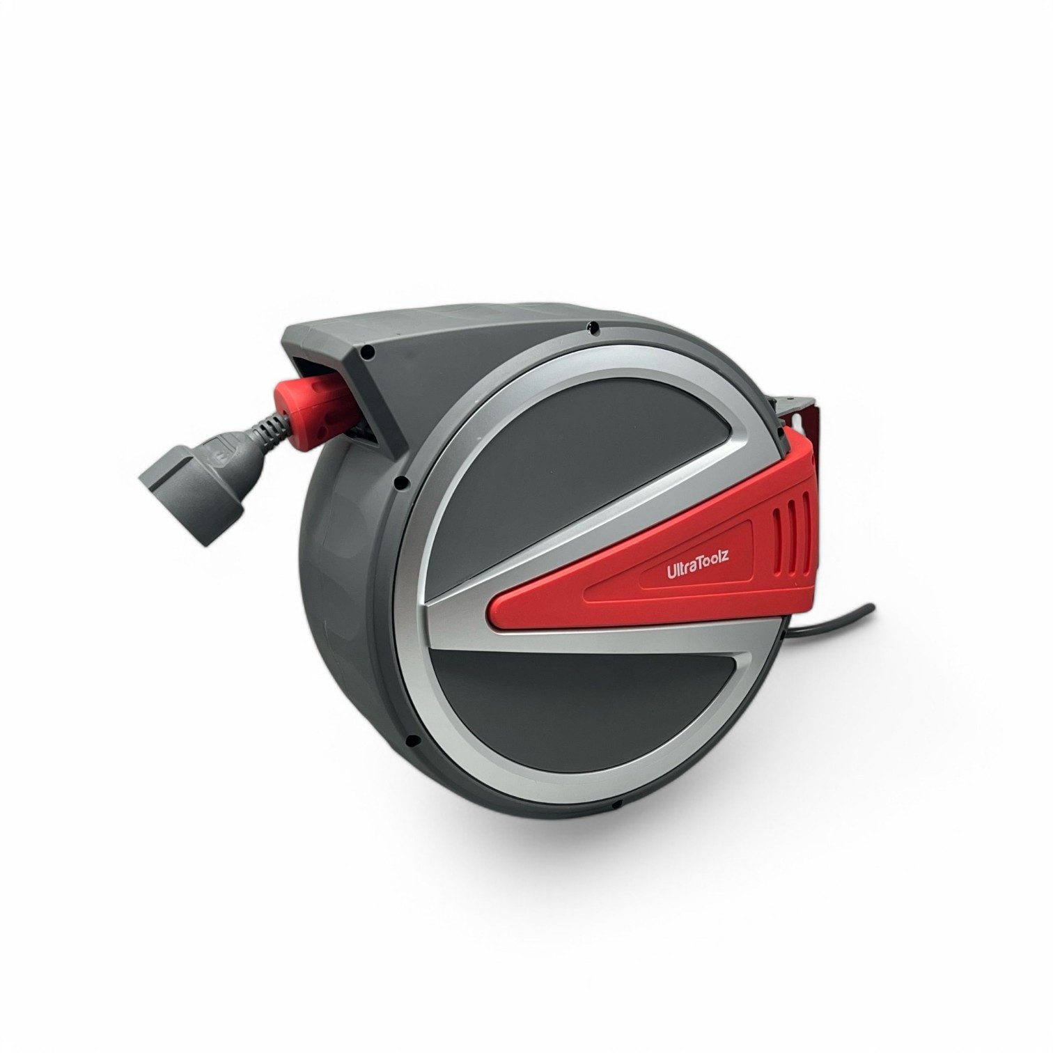 UltraToolz UltraToolz Strom Kabeltrommel Kabelaufroller 20m Kabeltrommel (Kabellänge 20 m), 180° schwenkbar, selbstaufrollend
