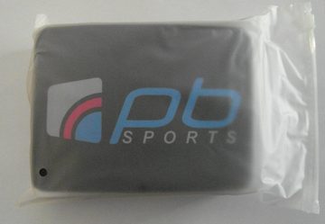 pb Sports Trainingshilfe Densch Pads Griffpolster 20mm für Zugübungen mit ZellFluid Technologie, Knieschoner, Armschoner etc. mit Zip Beutel mit Reißverschluss
