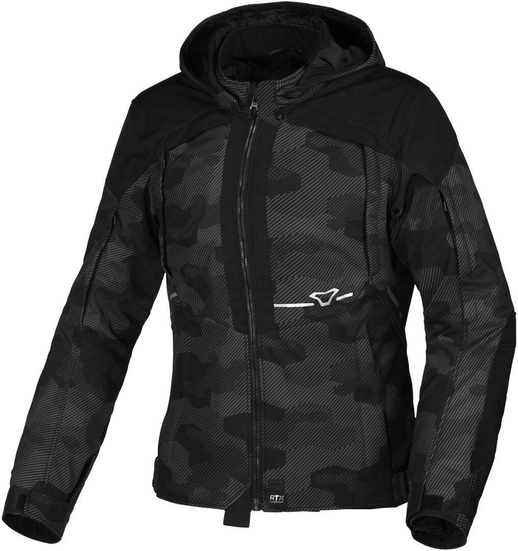 Macna Motorradjacke Territor Wasserdichte Damen Motorrad Textiljacke herausnehmbares Innenfutter,herausnehmbare Membrane,wasserdicht