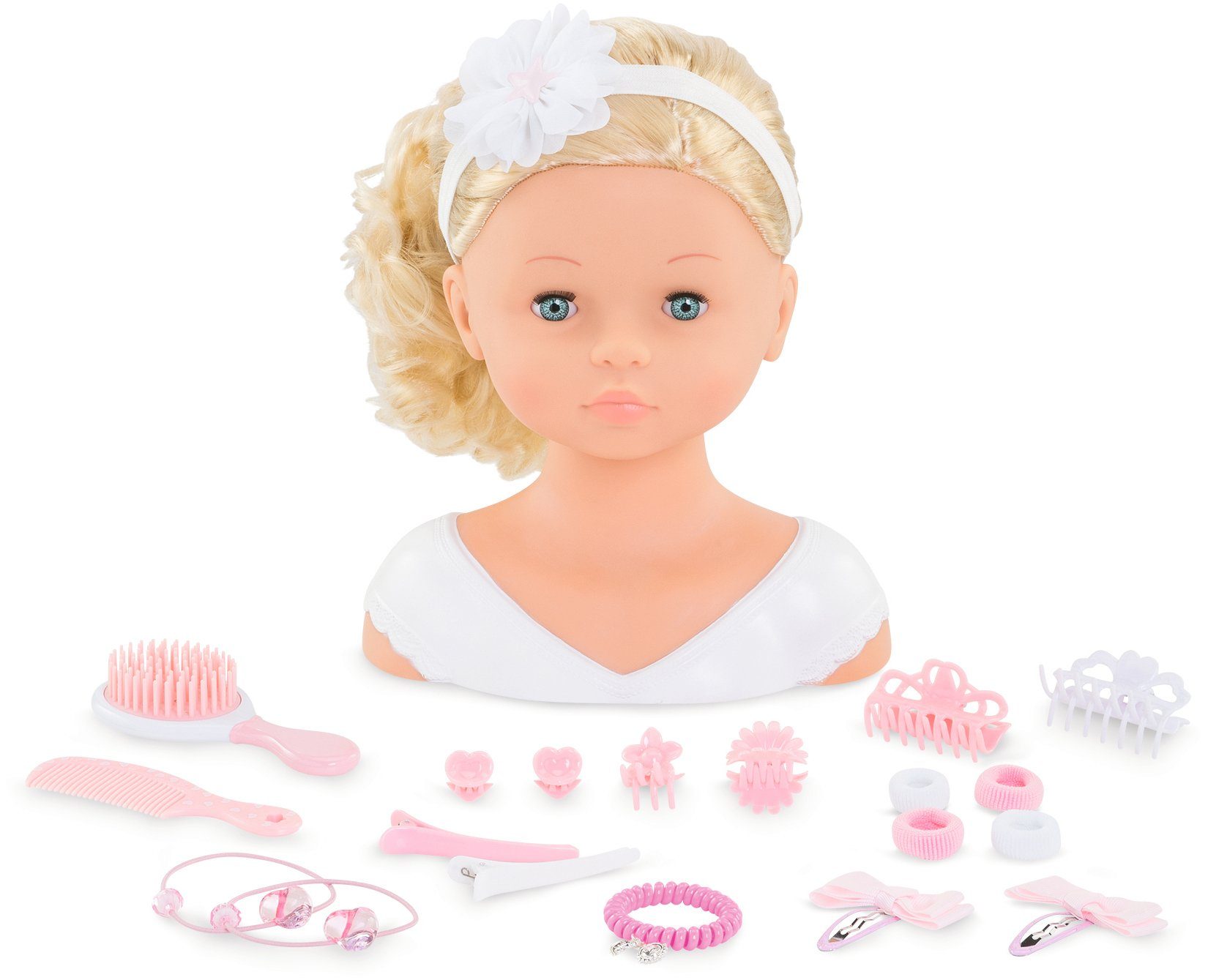 Image of Corolle® Frisierkopf »Corolle LTC Hair Stylingkopf POF« (Set, 20-tlg), mit Vanilleduft