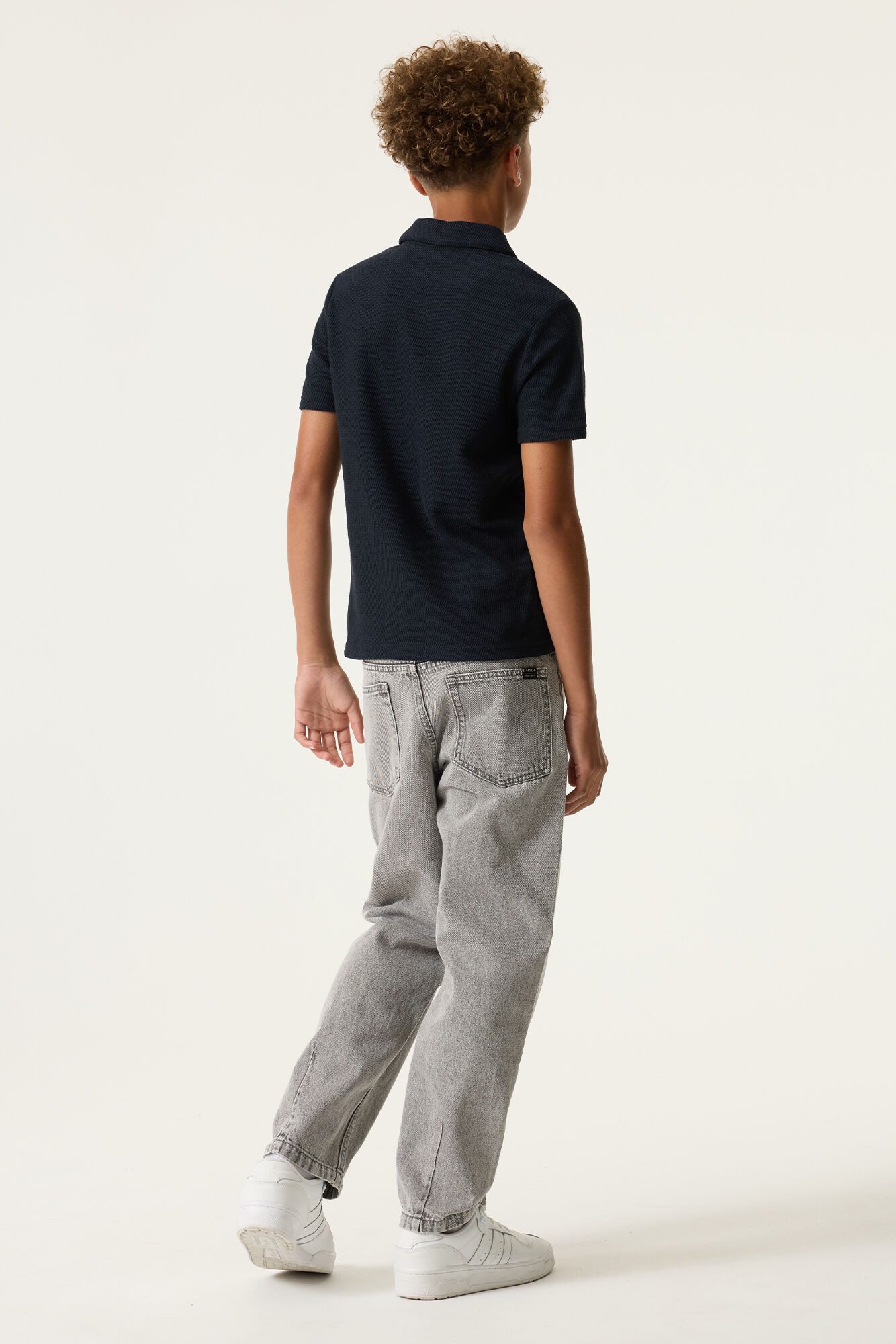 Garcia Poloshirt (0-tlg) aus Strukturmaterial