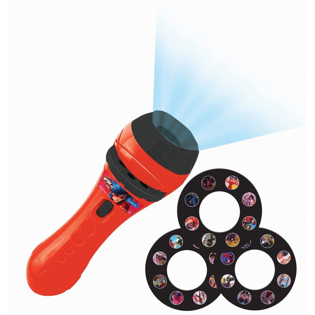 Taschenlampe Projektor Lexibook® und Story Miraculous Taschenlampe