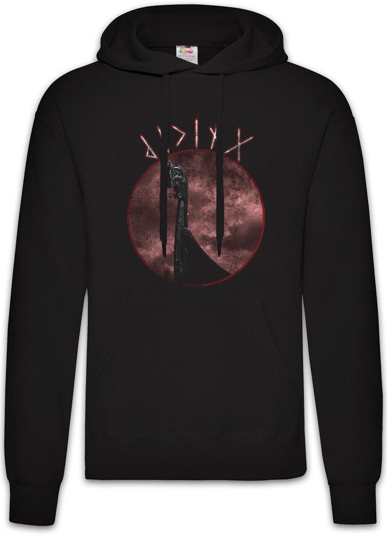 Hoodie Viking Ship Dragon Head Herren Hoodie Drachenkopf Vikings Schiff