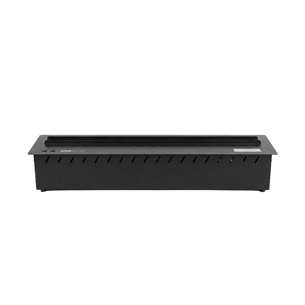 HOME DELUXE Dekokamin LED Wasserdampfkamin ODENA - 100 x 24 x 20,2 cm, Realistische 3D-Flammen, Mehrfarbige LED-Optionen, Elektrokamin