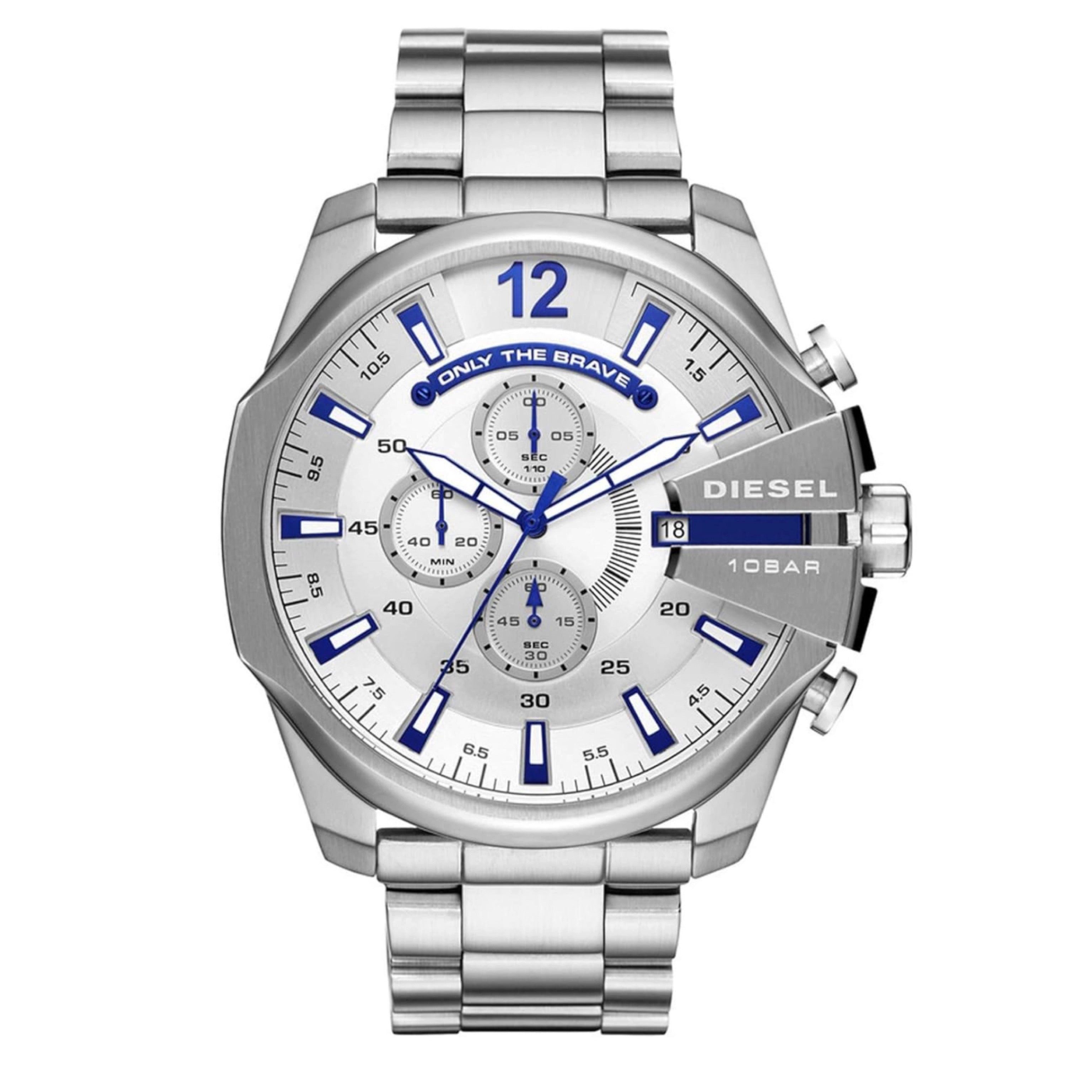 Quarzuhr Diesel Herren Chronograph Uhr DZ4477