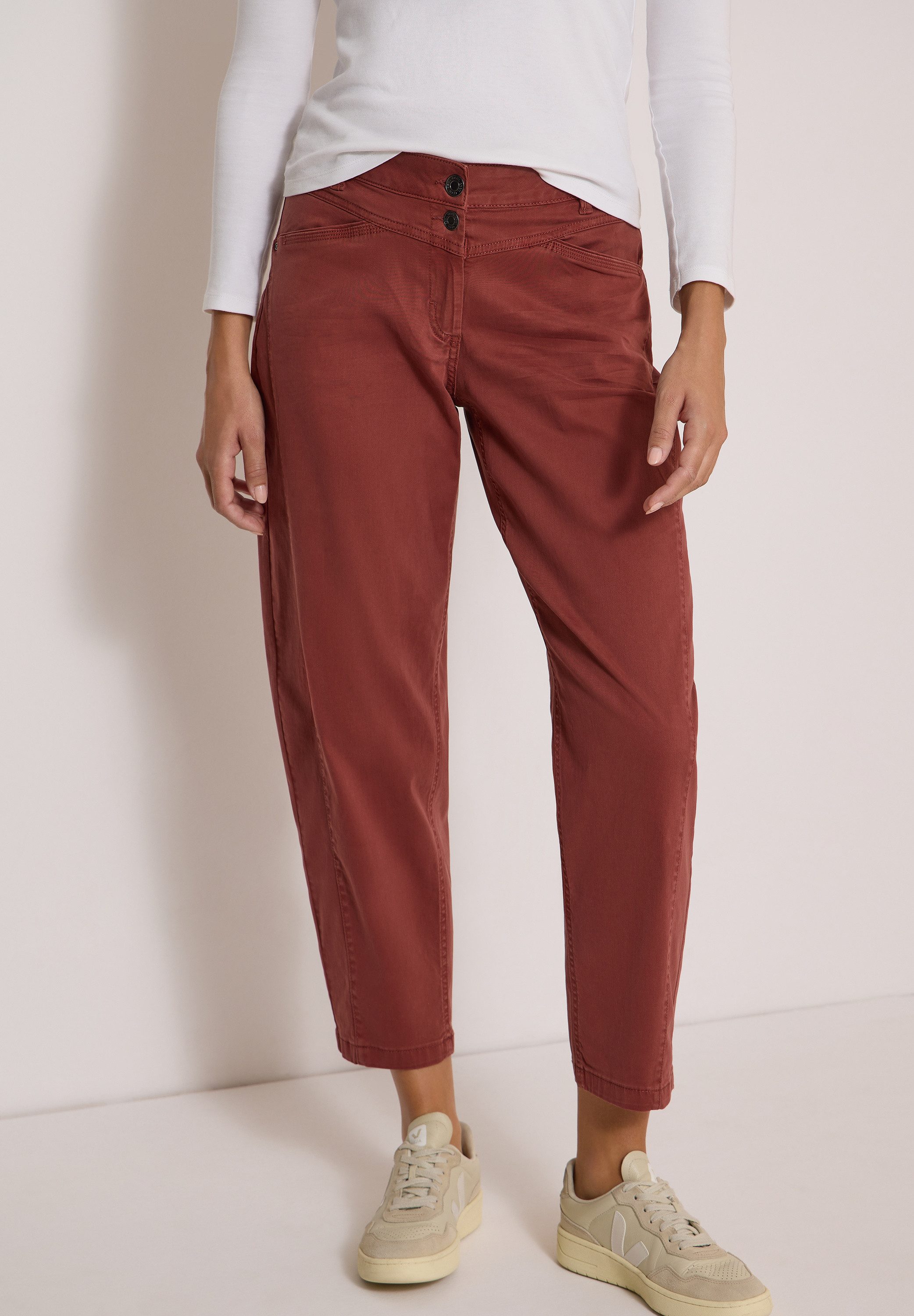CECIL Stoffhose Middle Waist