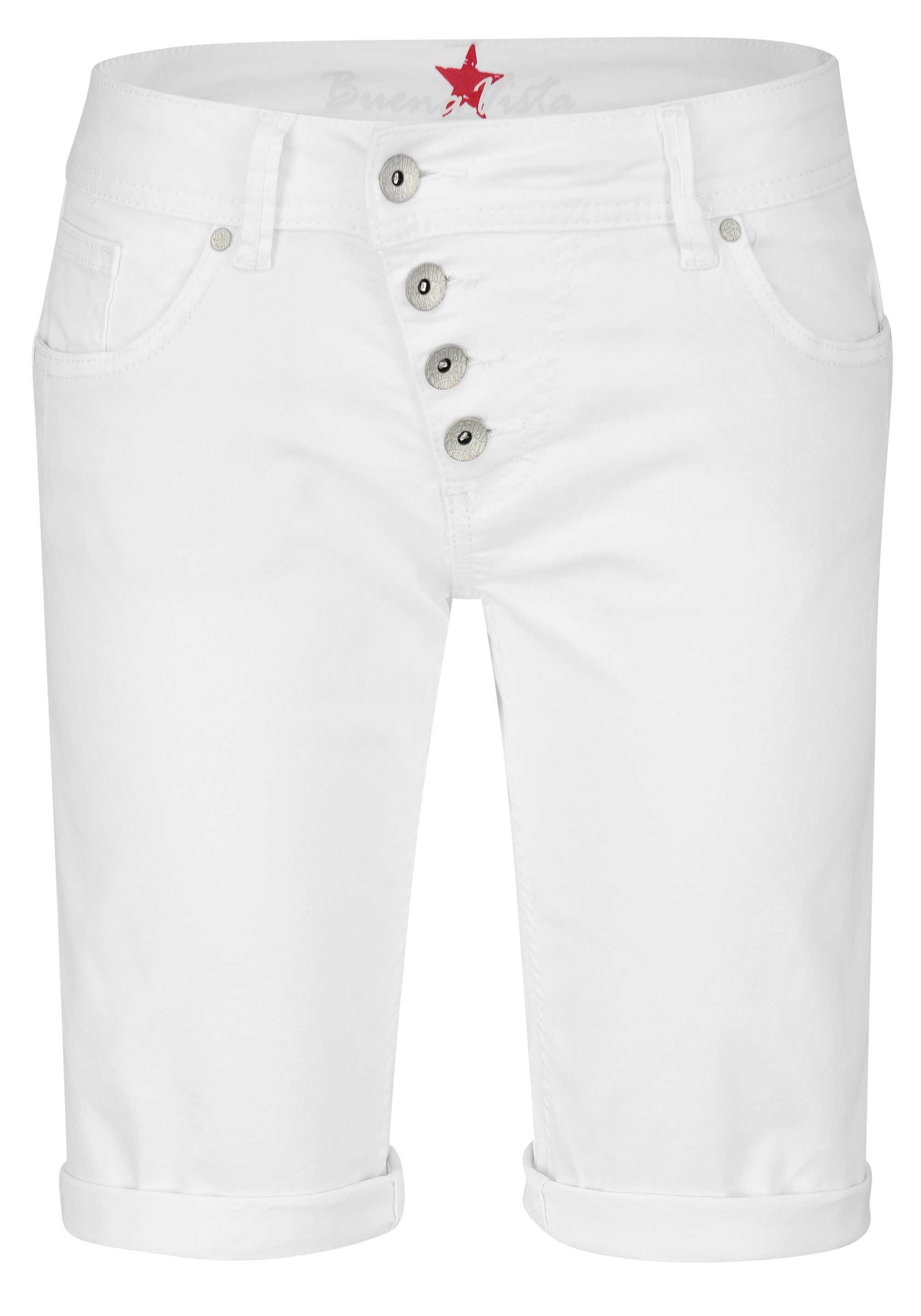 Buena Vista Stretch-Jeans BUENA 502.032 white VISTA Stretch clean - SHORT MALIBU J5025 2104
