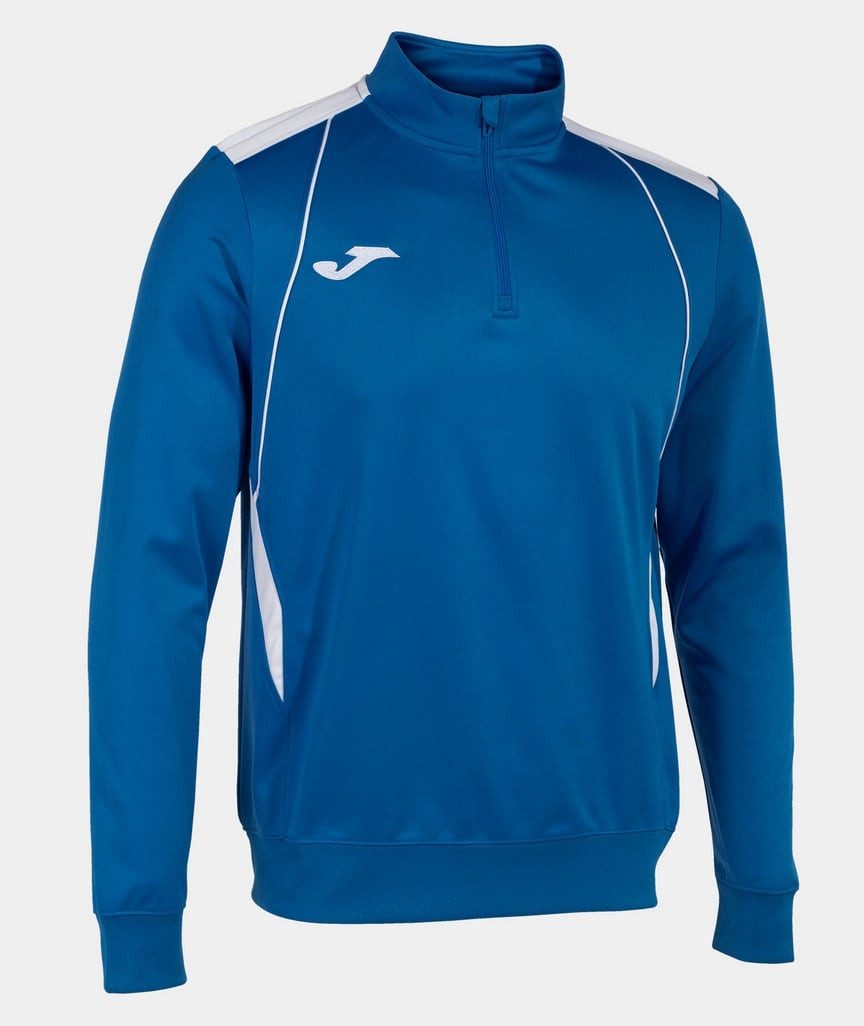 Sweatshirt Pullover Championship VII (Half-Zip, Fleece-Futter) royalblau/weiss