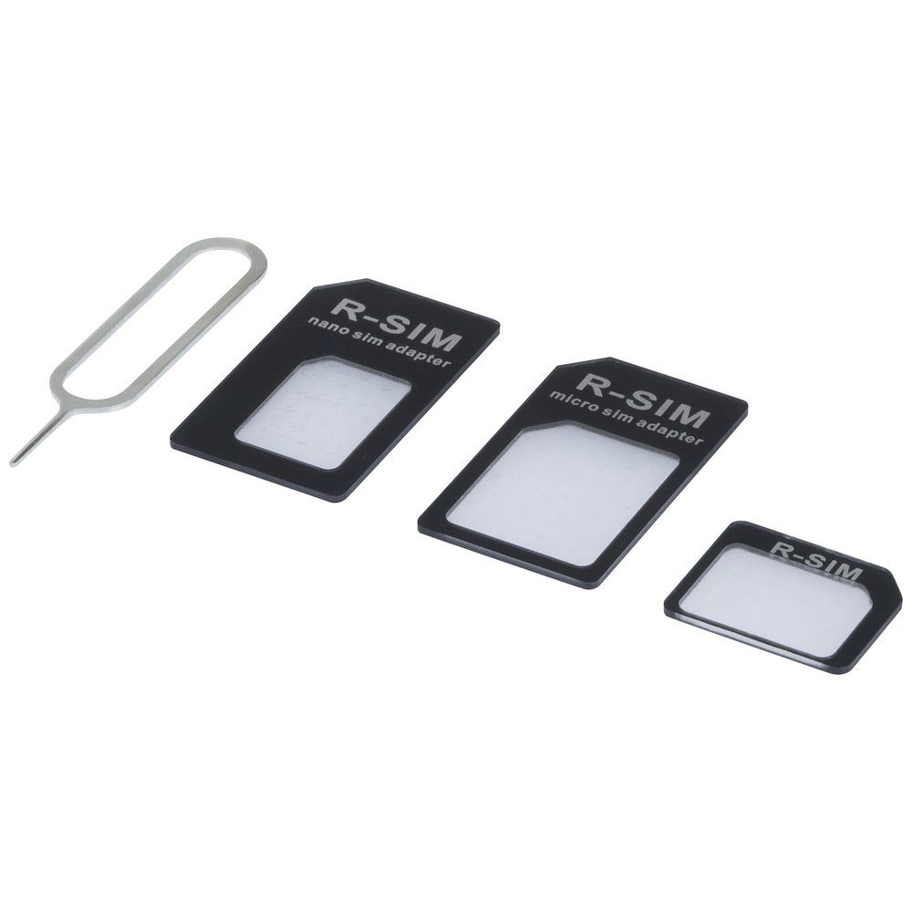 Renkforce Renkforce RF-5044718 SIM Adapter Adaptiert von: Nano SIM, Micro SIM A Adapter