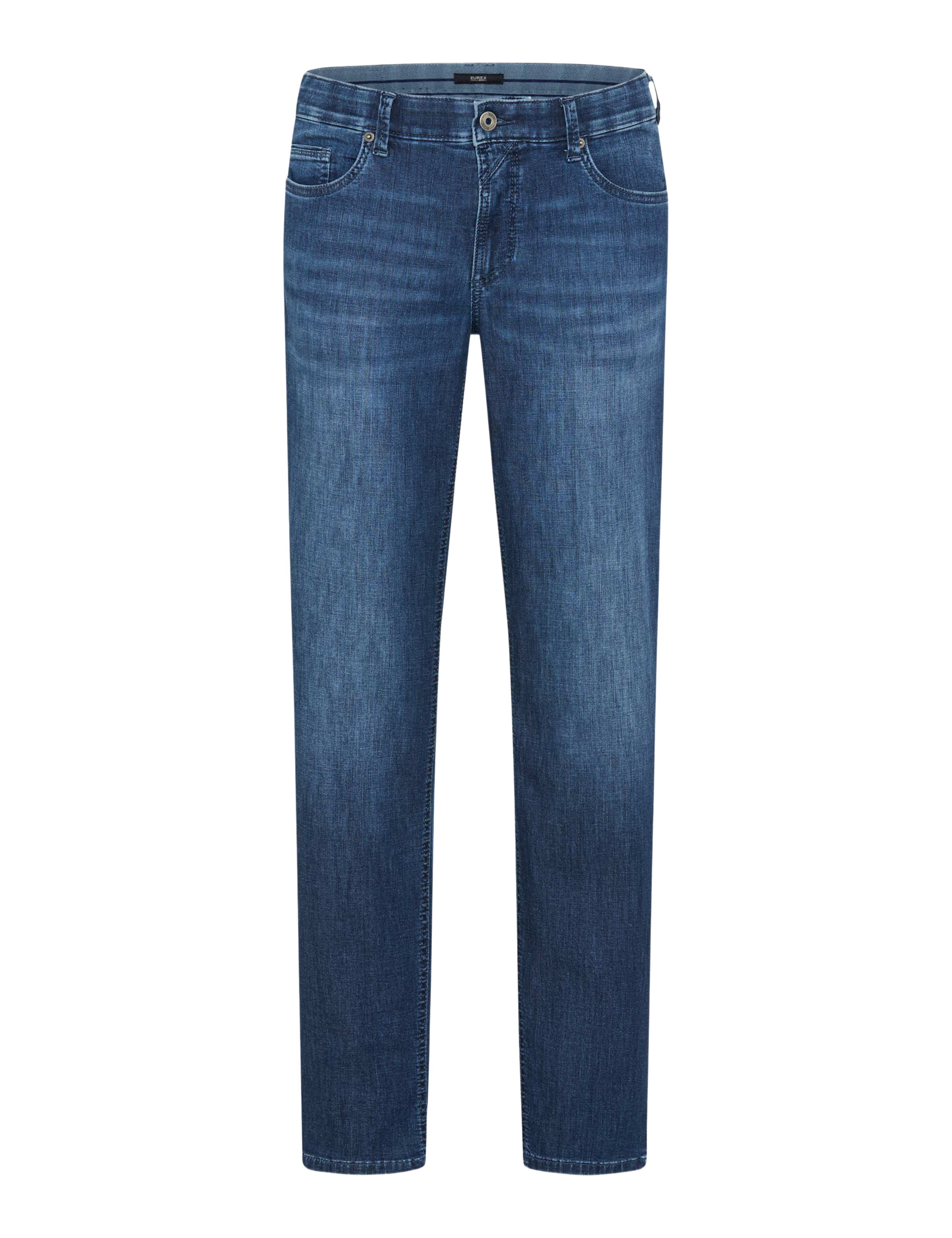 EUREX by BRAX Stoffhose blau,Freizeit,Baumwolle,Unifarben,Regular Fit,Niedrig