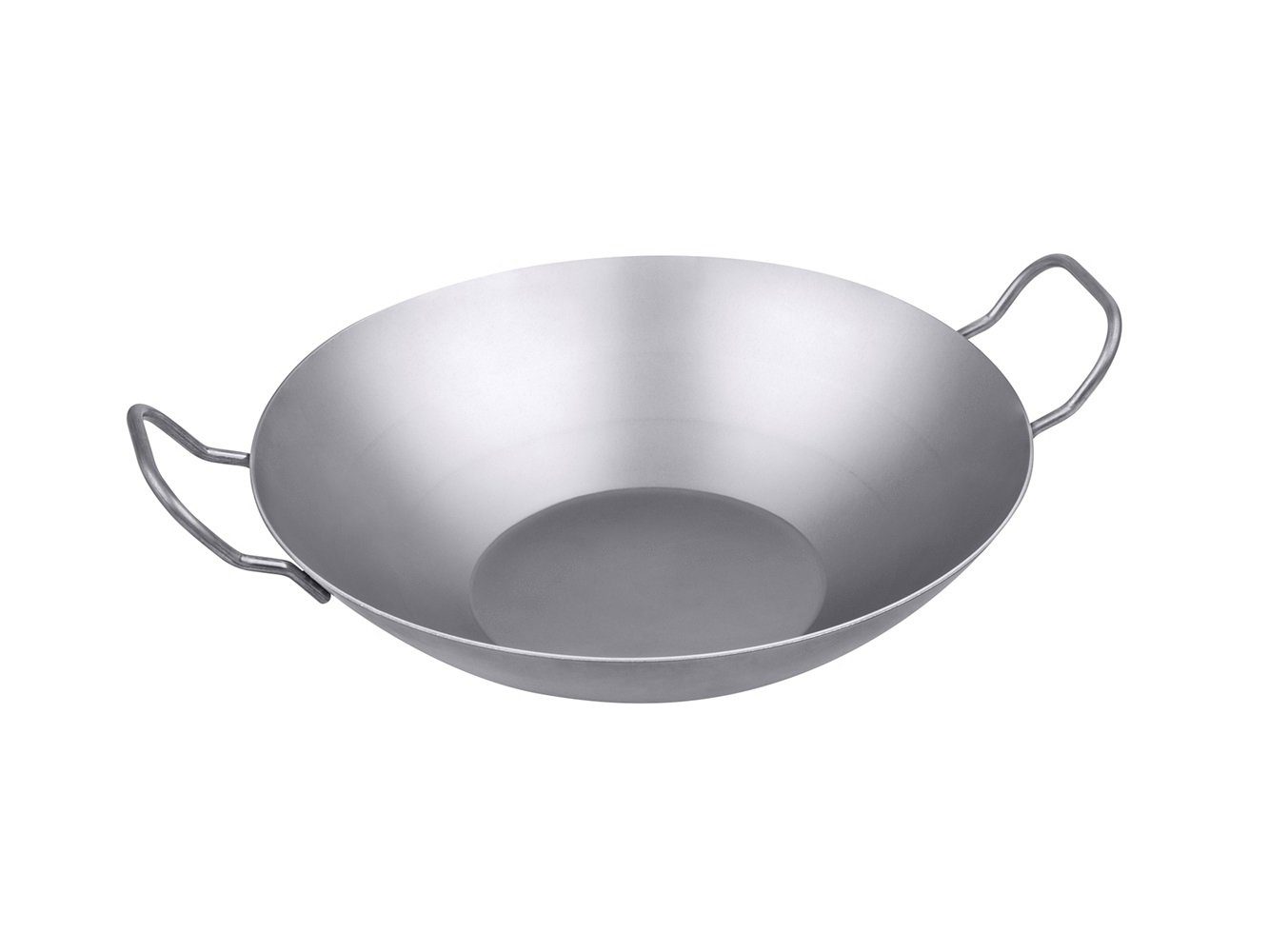 CHG 3,4l Wok Wok Eisen silber, - geschützt Pfanne 1 aus ca. Eisen