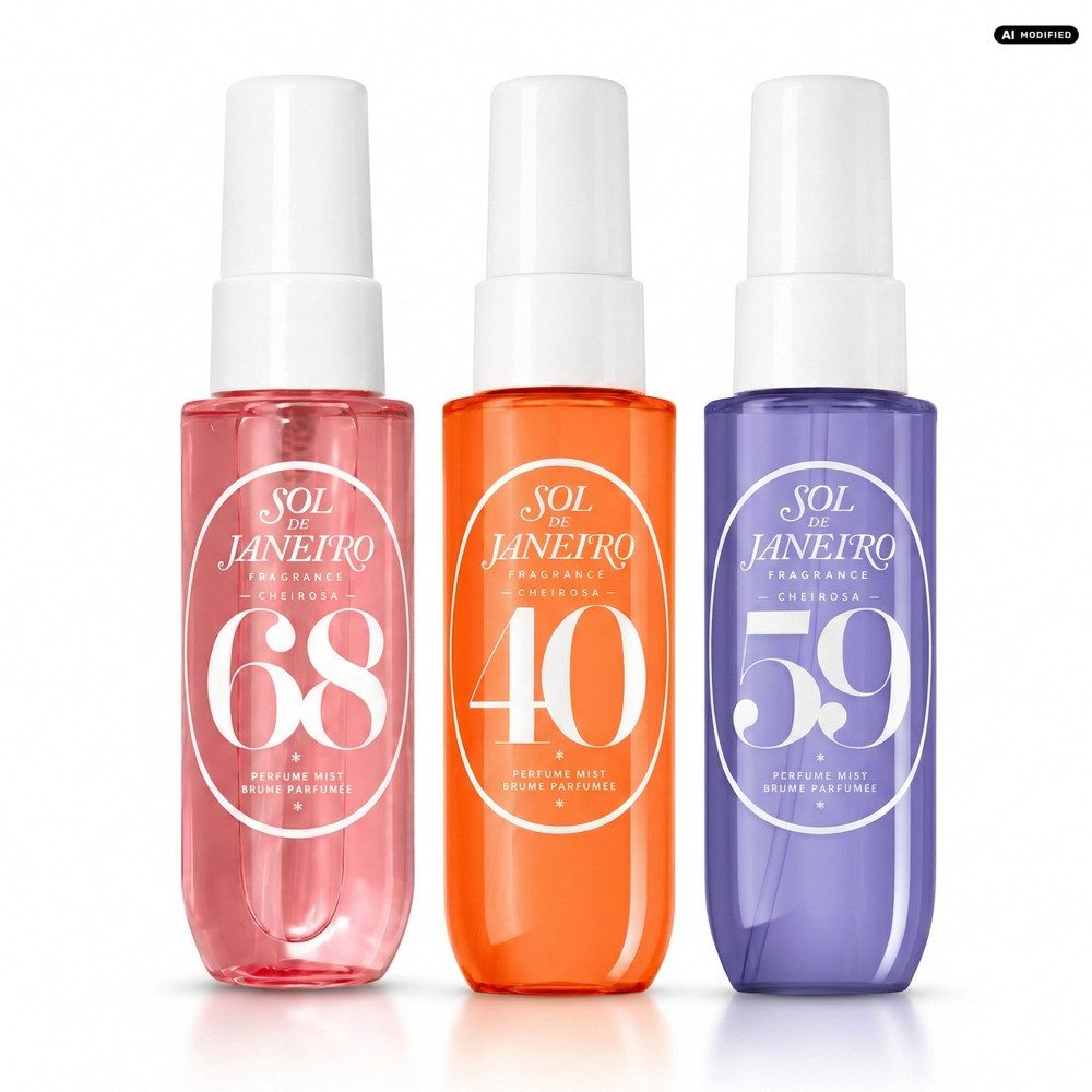 Sol de Janeiro Gesichts- und Körperspray Sol de Janeiro Cheirosa 68 40 59 Perfume Mist Set, Drei Cheirosa Düfte als praktisches Travel Set