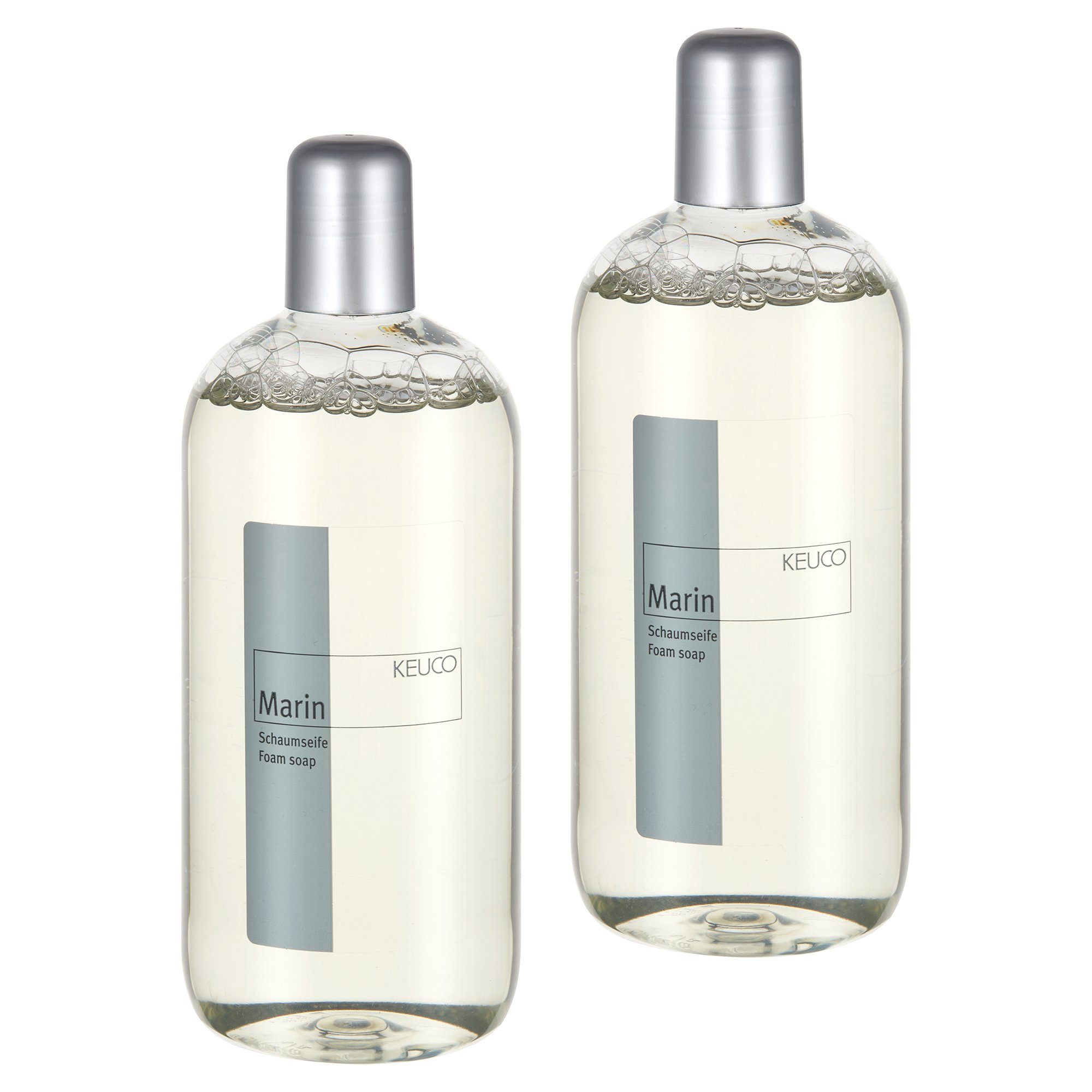 Keuco Flüssigseife Duft Marin, 2x 500 ml, pH-neutral, für Keuco Schaumseifenspender
