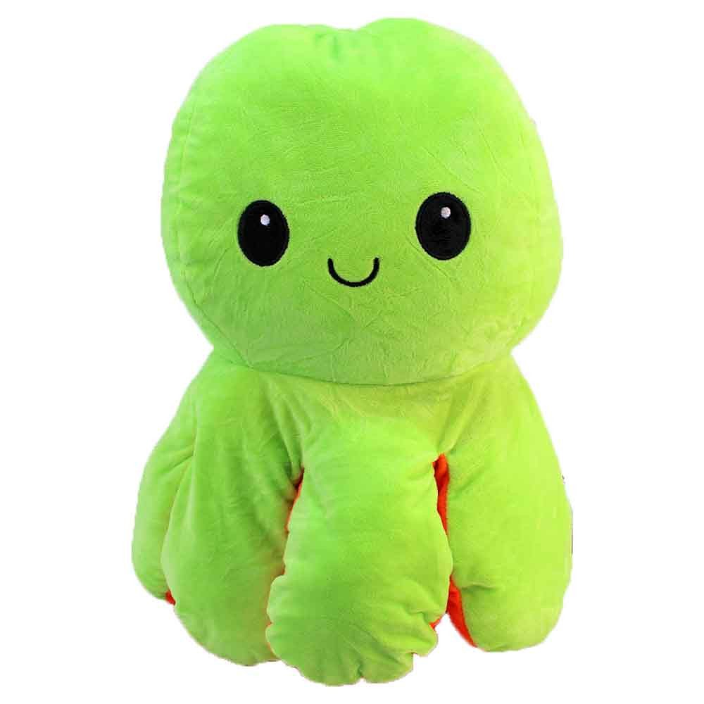 Posh Paws Kuscheltier Oktopus Wende Plüschtier grün orange XL - ca. 60 cm (1-St)
