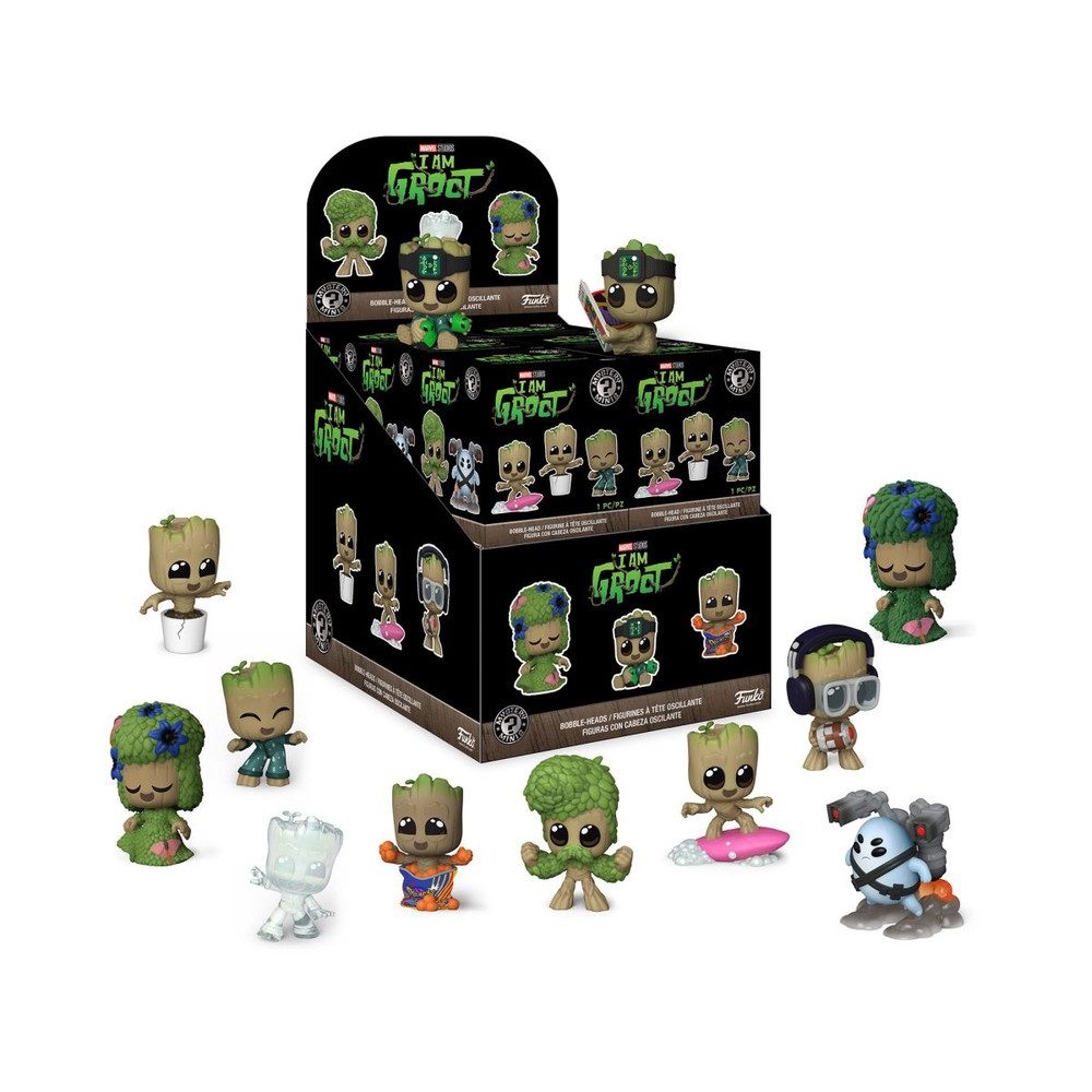 Funko Spielfigur Marvel Sammelfigur - Mystery Minis - I am Groot - 1 Stück