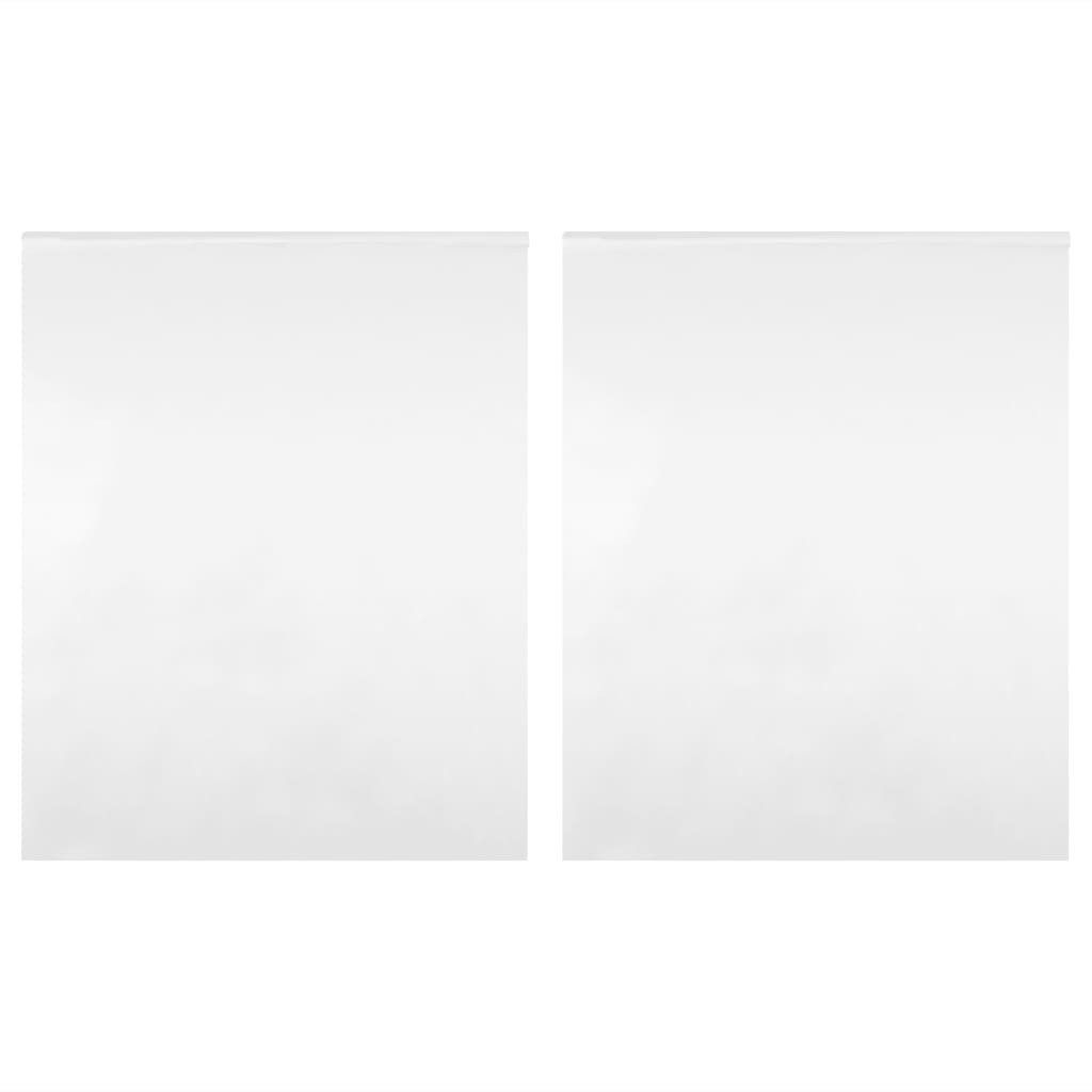 vidaXL Fensterfolie Spiegelfolien 2 Stk. Selbstklebend 90x100 cm PET günstig online kaufen