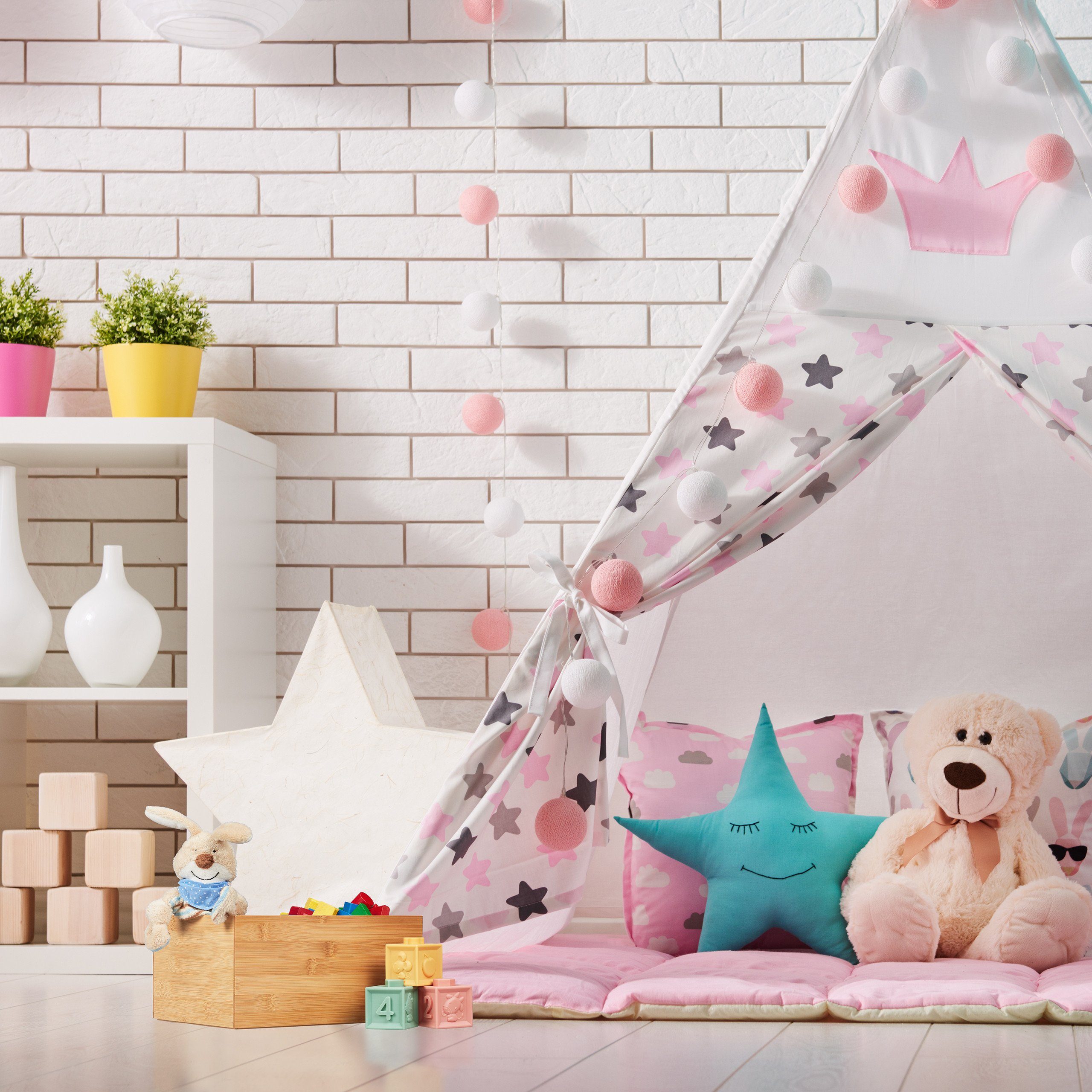 relaxdays Aufbewahrungsbox Aufbewahrungskiste Bambus stapelbar, M günstig online kaufen