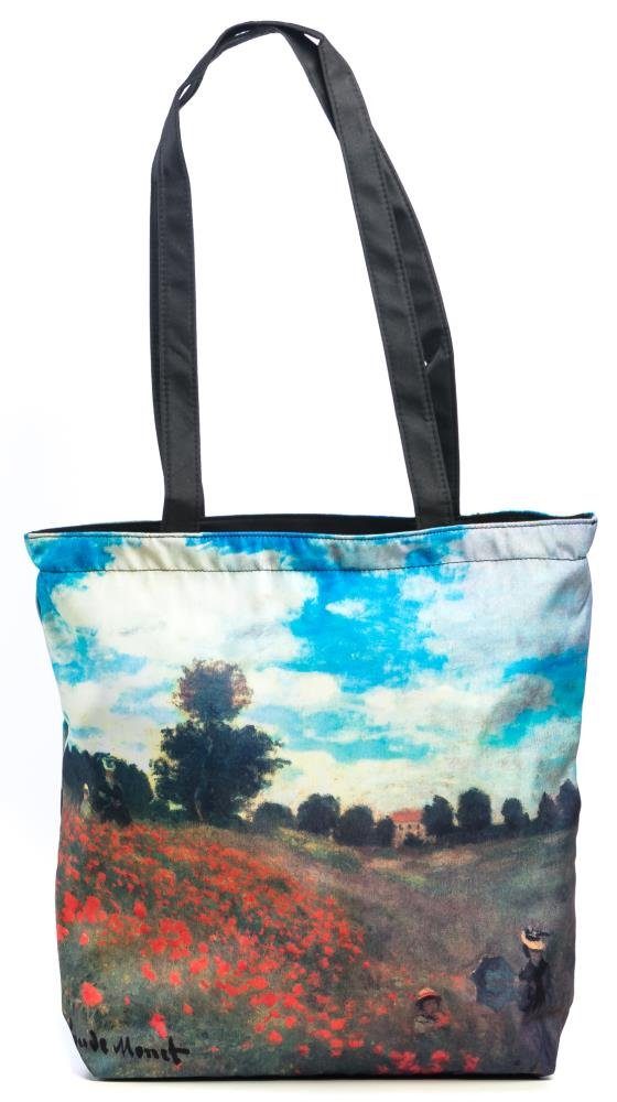 Luckyweather not just any other day Shopper Einkaufstasche / Shopping Bag Motiv MOHNBLUMENFELD