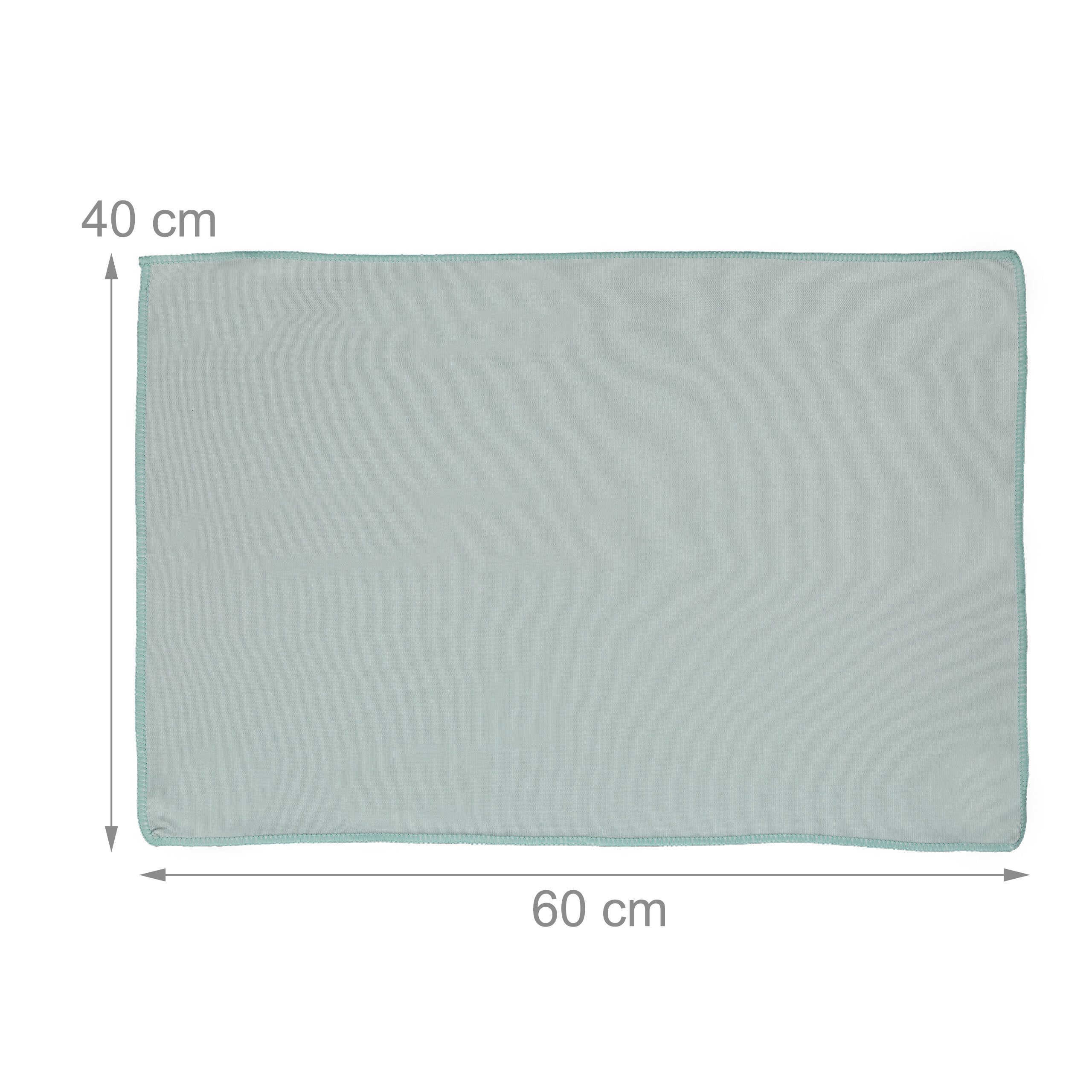 relaxdays Spültuch Mikrofasertücher 40x60cm 6er Set, (6-tlg), Farbmix 1 – Bild 4 von 5