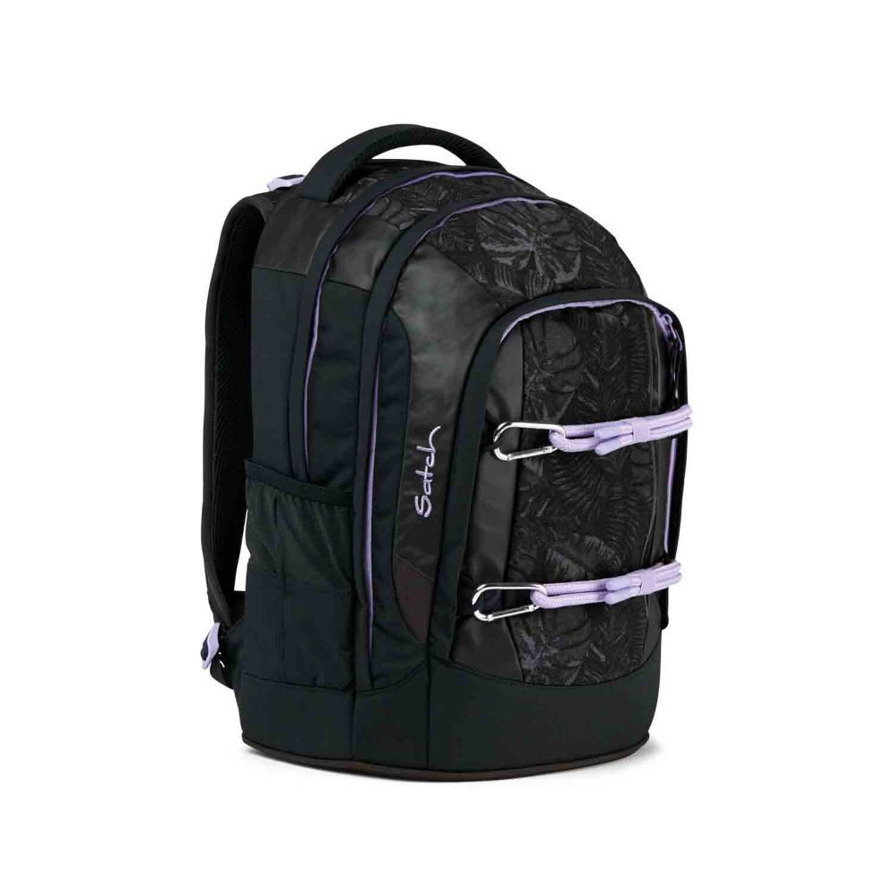 Satch Schulrucksack Pack Betty Grey (4 tlg., 4-tlg., inkl. Schlamperbox, Sportbeutel und Trinkflasche)