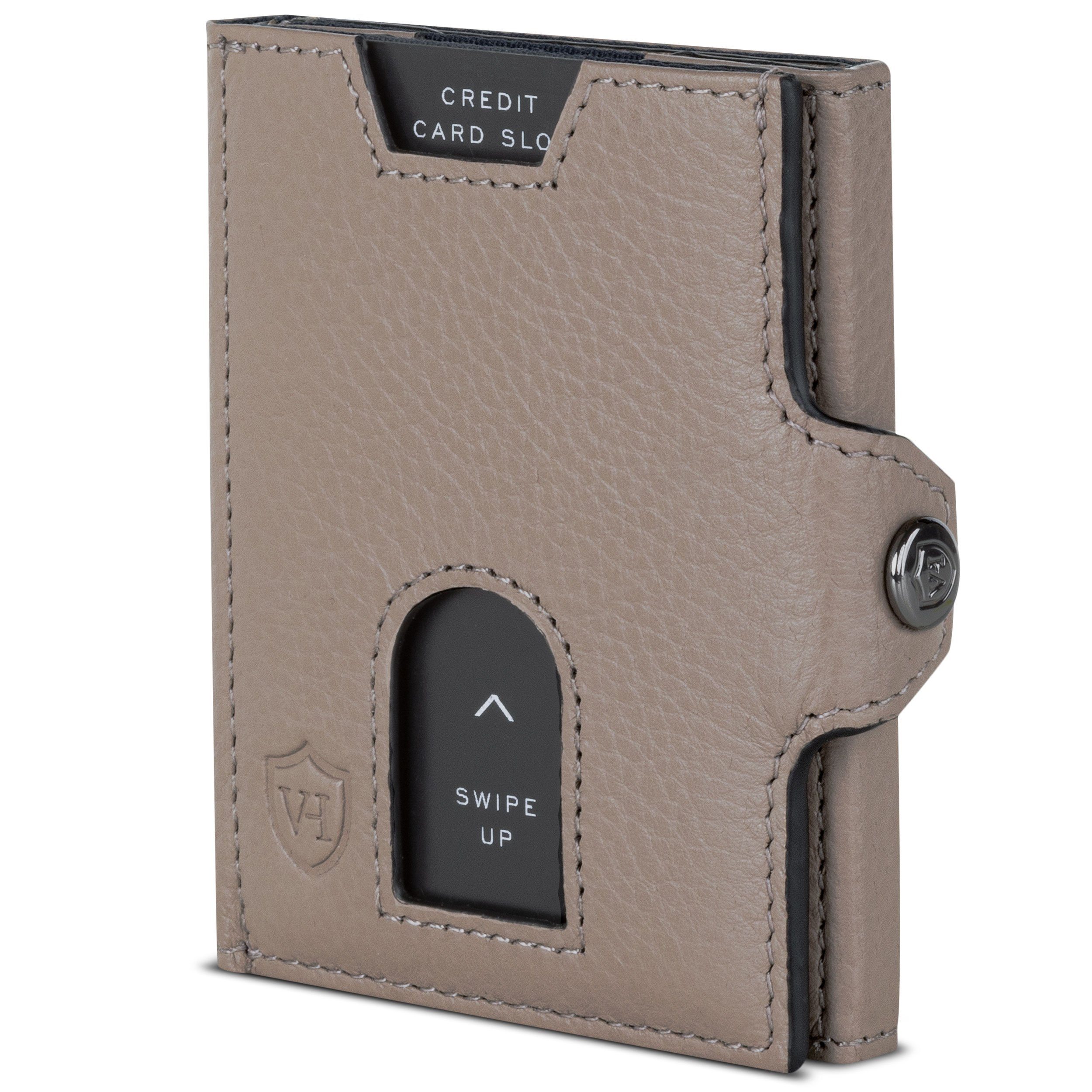 VON HEESEN Geldbörse Whizz Wallet mit RFID-Schutz und 6 Kartenfächer, Slim Wallet Geldbeutel Portemonnaie inkl. RFID-Schutz & Geschenkbox