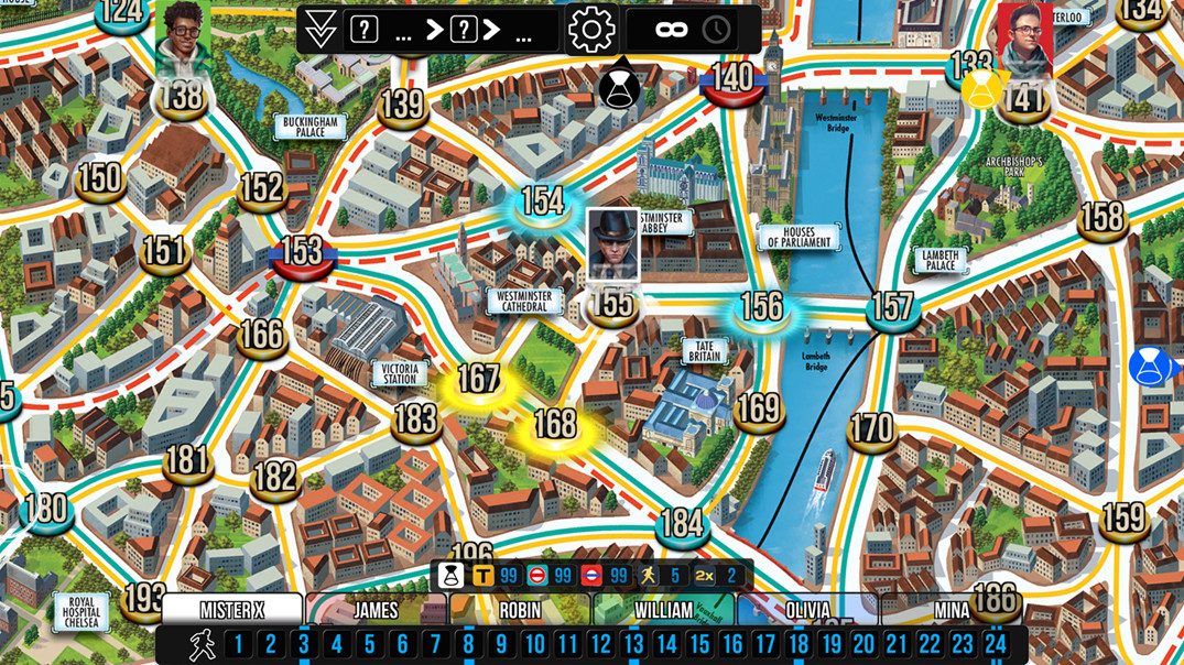 Scotland Yard Nintendo Switch