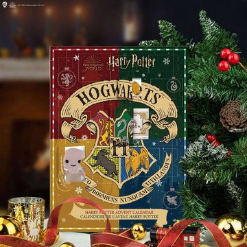 Cinereplicas Adventskalender Harry Potter Adventskalender Hogwarts, Offiziell lizenzierter kalender mit Merchandise von Cinereplicas