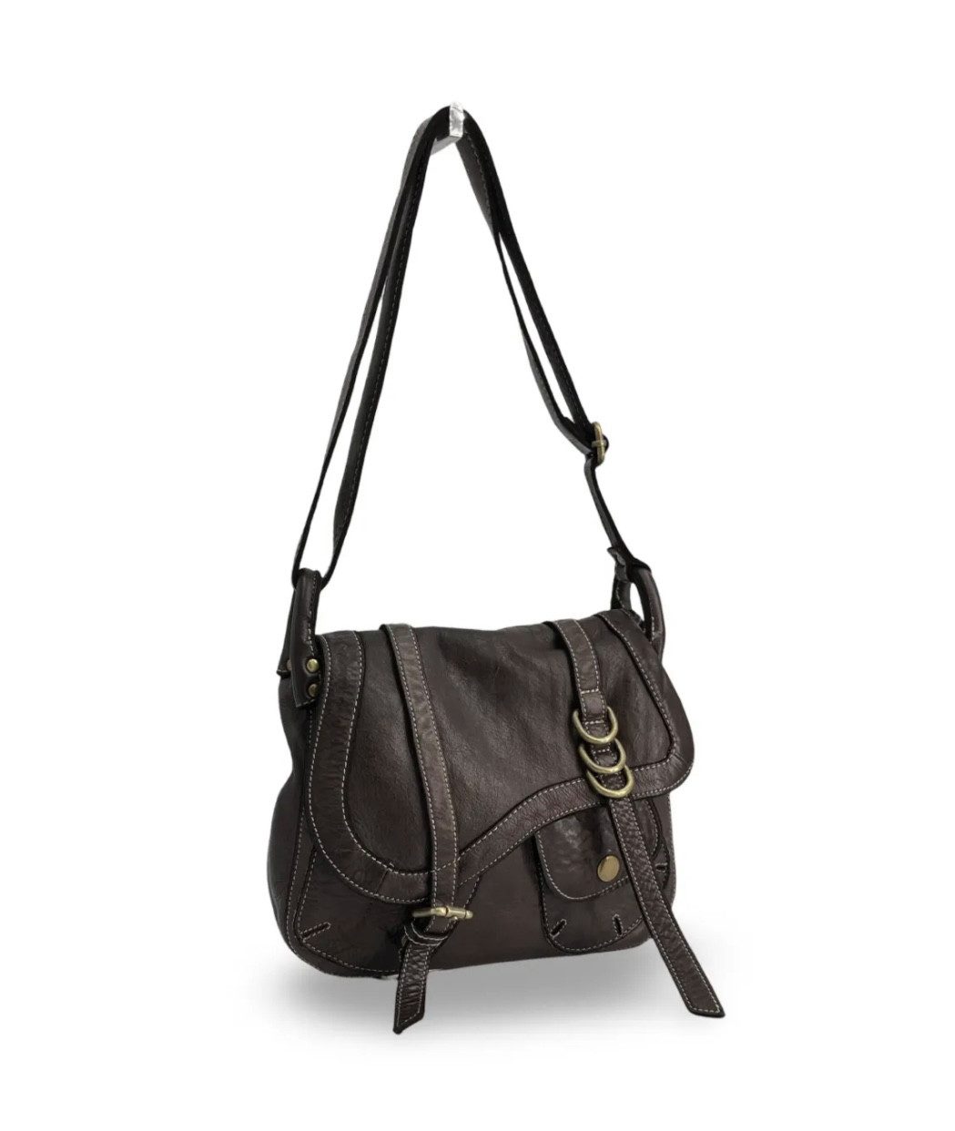 BZNA Schultertasche BZNA Bag Pauline Designer Damen Handtasche Ledertasche Leder, Tolles Deign