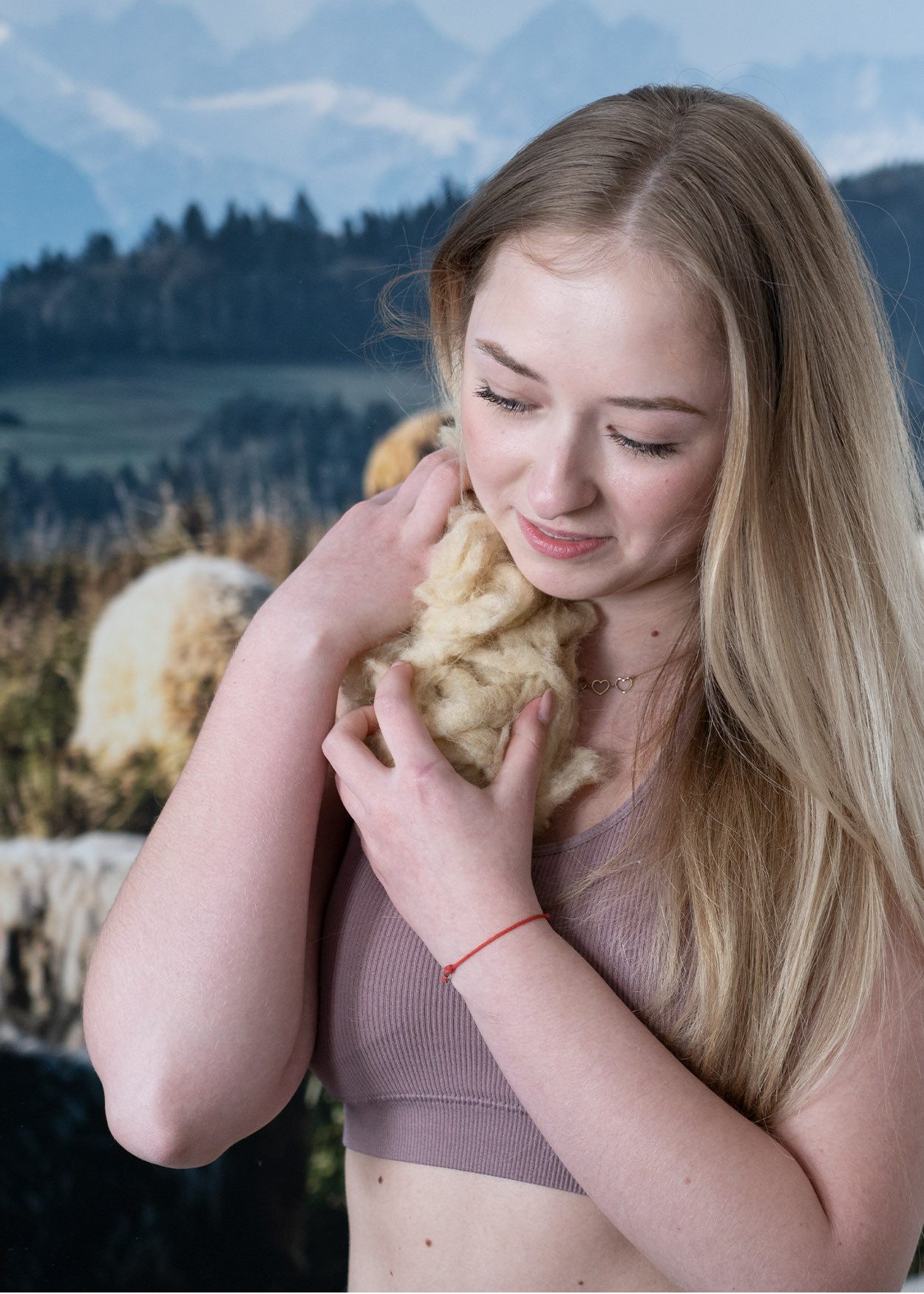 Hollert Stoffwindeln, Bio Fettwolle Naturwolle 100g Schafwolle Rohwolle Wollfett Lanolin