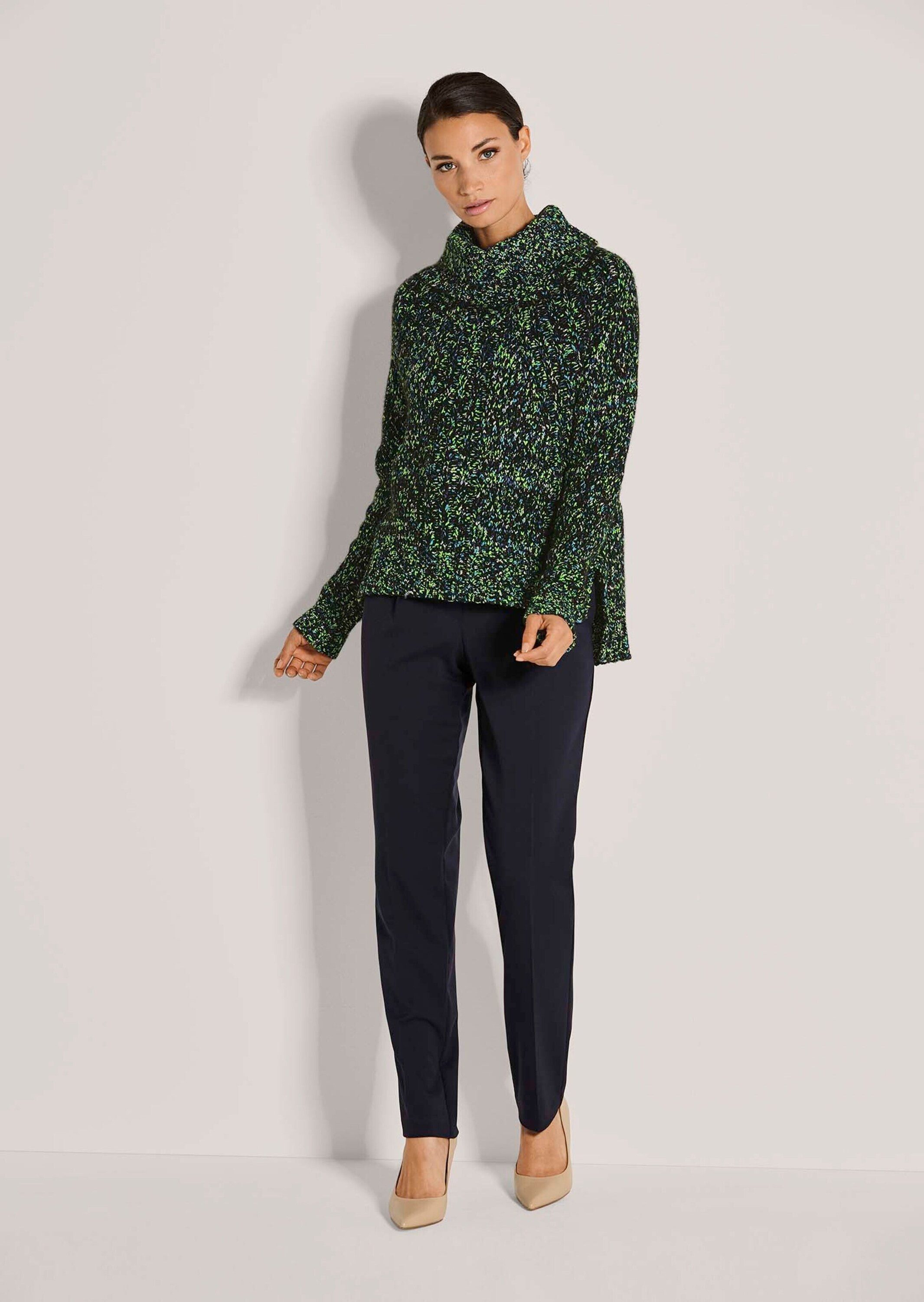 MADELEINE Strickpullover Moderner Winterpullover mit Rollkragen günstig online kaufen