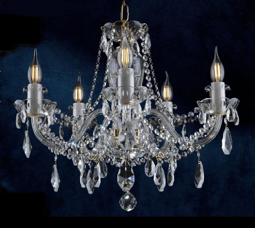 Xlmoebel Люстры Kristall Deckenleuchte Hängelampe Lichtquelle Bohemia, Hergestellt in Europa