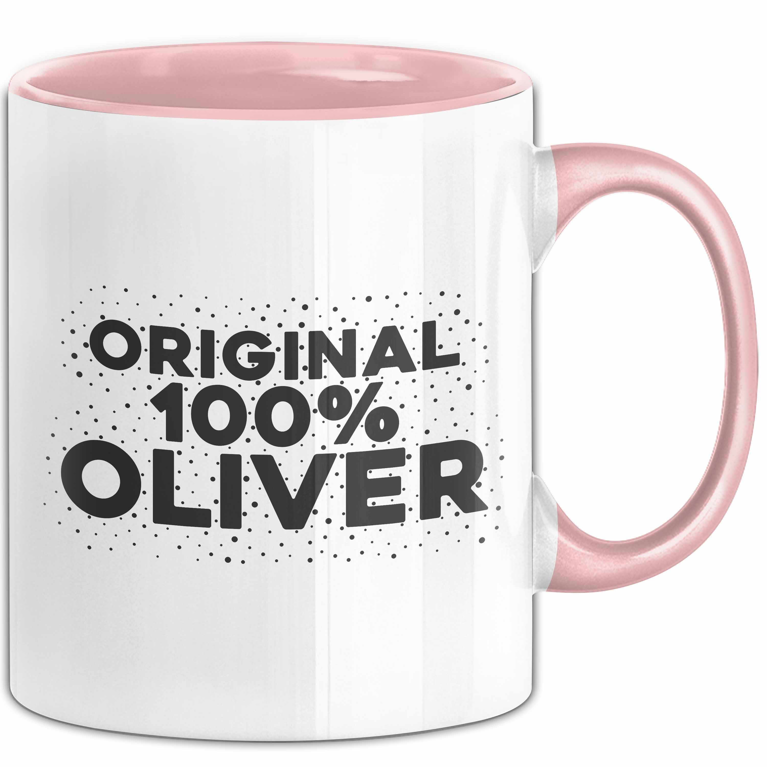 Trendation Tasse Oliver Tasse Original 100% Oliver Geschenk, Keramik