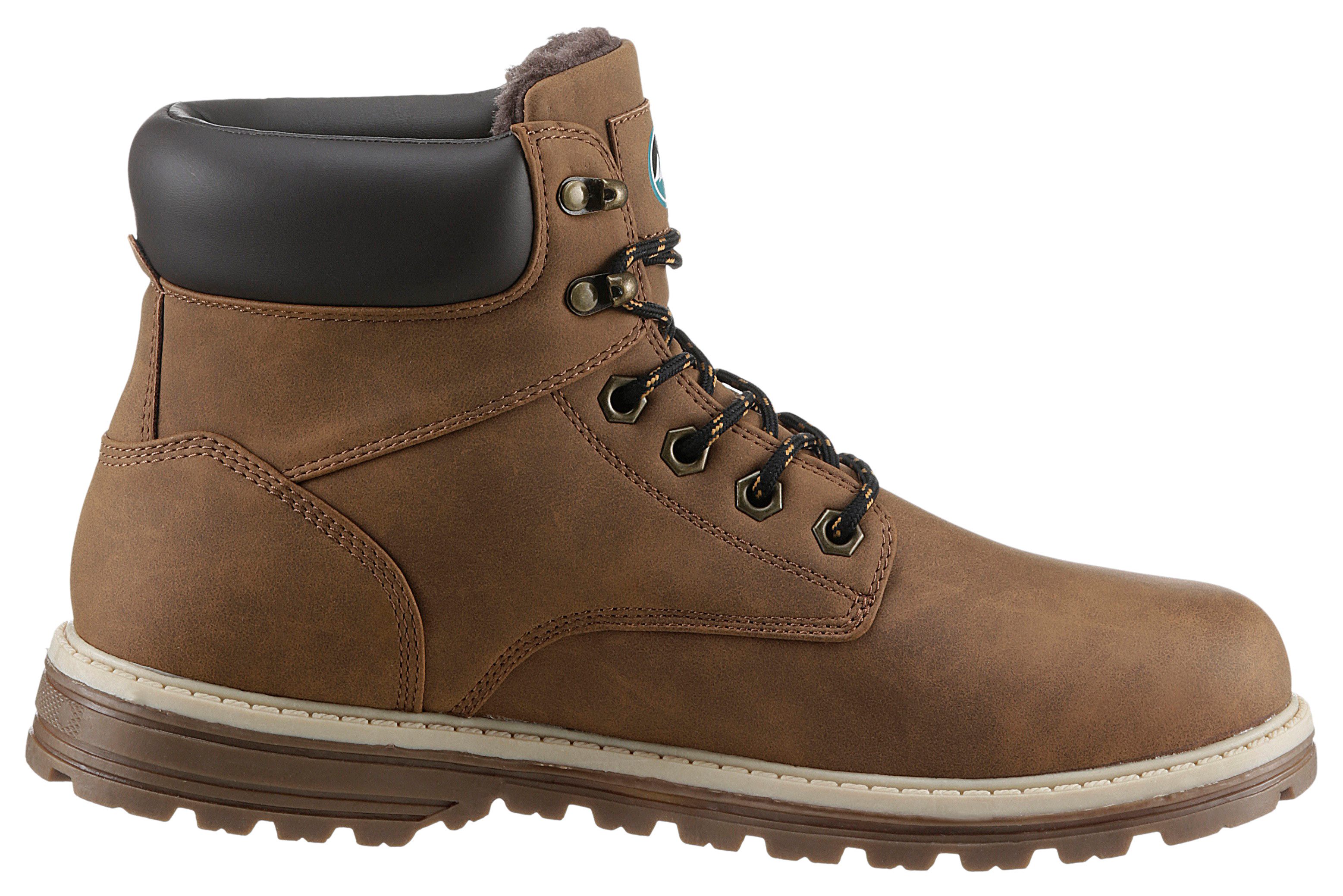 Polarino Trelleborg Winterstiefel Schnürstiefel, Winterboots mit wasserabweisender TEX-Membrane