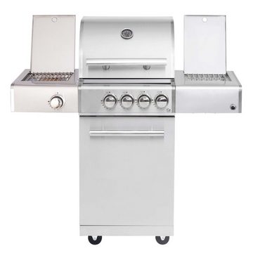 ALL'GRILL Gasgrill CHEF Paket S3 Backburner Seitenk. Steakzone AIR System