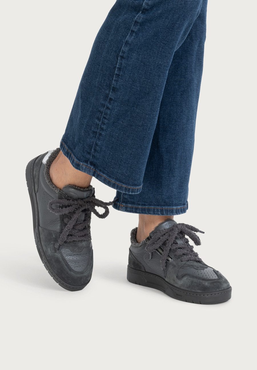vitaform Damen Sneaker Hirschleder & Veloursleder Sneaker