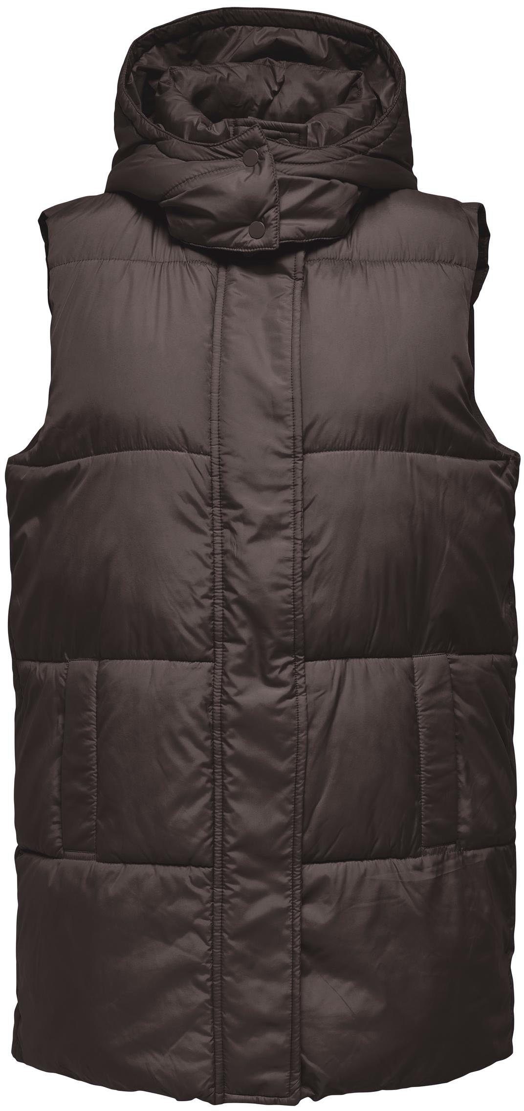 ONLY Steppweste ONLDEMY PADDED OTW Mulch NOOS WAISTCOAT