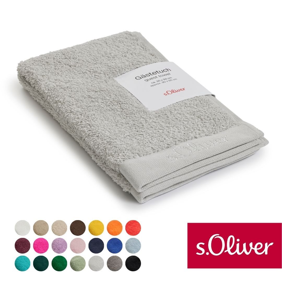 s.Oliver Gästehandtuch s.Oliver, Premium Qualität, 600 günstig online kaufen