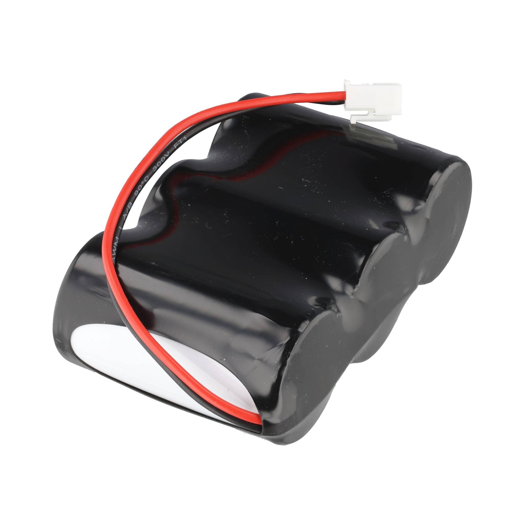 AccuCell Notleuchtenakku NiMH 3,6V 4500mAh F1x3 Mono D mit Kabel und Stecker e Akku 4500 mAh (3,6 V)