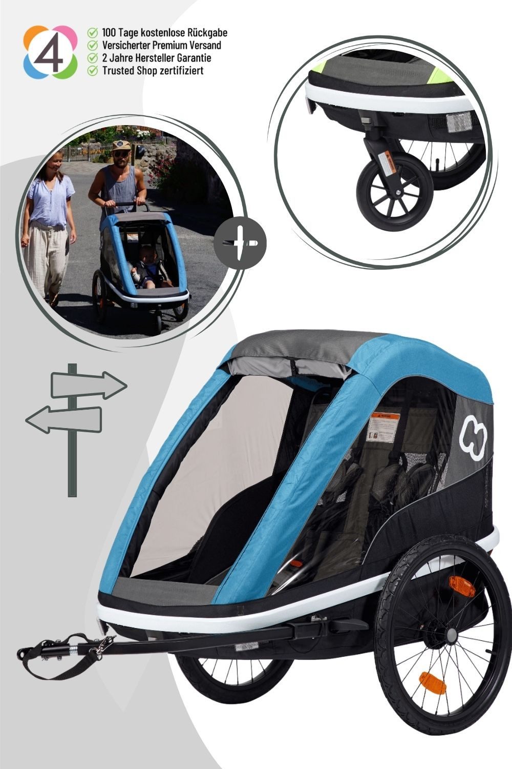 Hamax Fahrradkinderanhänger
