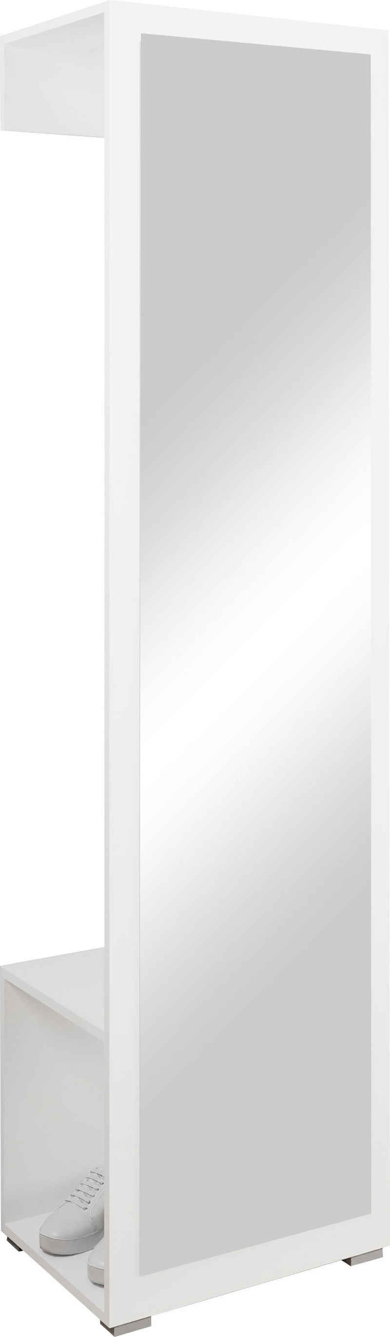 INOSIGN Garderobenschrank Paris mit 1 Kleiderstange und 1 Frontspiegel (Höhe 190 cm)