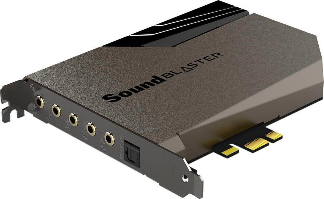 Creative Sound Surround, Verstärker PCIe und Soundkarte Wiedergabeauflösung: Surround AE-7 DSP-Modus Blaster DAC- (Stereo und