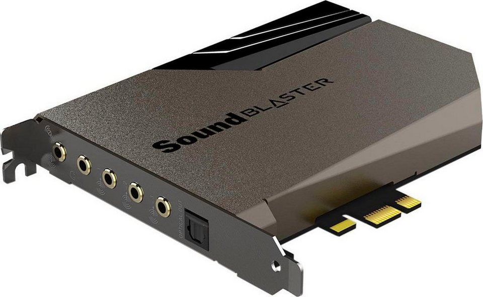 Creative Sound Blaster AE-7 PCIe DAC- und Verstärker Soundkarte Surround,  Wiedergabeauflösung: DSP-Modus (Stereo und Surround