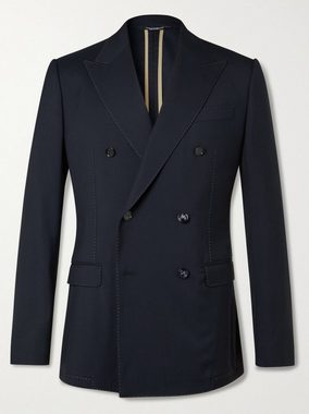 DOLCE & GABBANA Winterjacke DOLCE & GABBANA Double-breasted Cashmere Twill Blazer Anzug Sakko Jack