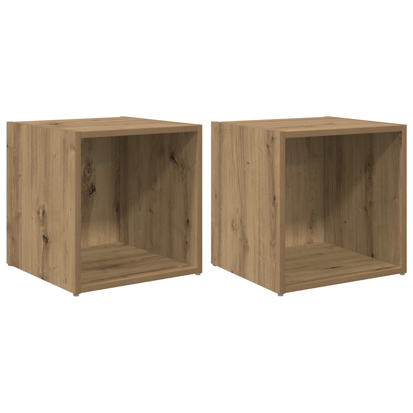 vidaXL TV-Schrank TV-Schränk 2 pcs Braun günstig online kaufen