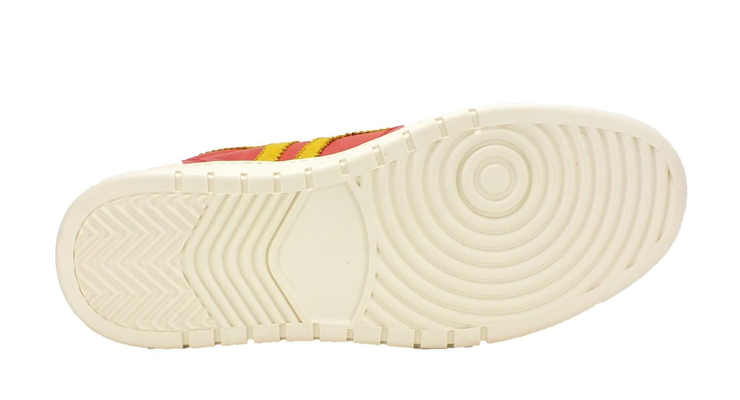 Kamo-Gutsu Herren Leder Sneaker Sneaker herausnehmbare Innensohle